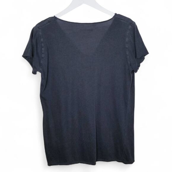 Zadig & Voltaire Tunisien MC Glitter Skull Black S/S T-Shirt - Size M - Picture 6 of 8